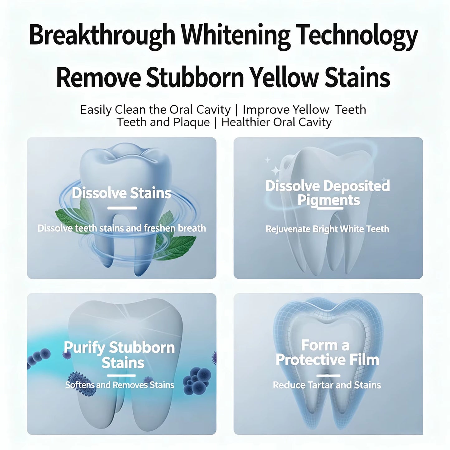 Cavity Healing Tooth Armor Teeth Whitening Essence Enamel Strengthening Formula Drops Whitening Kit for Cavity Defense