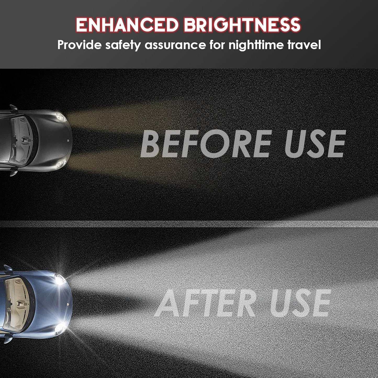 Automotive Headlamp Restoration Fluid Kit,Headlight Refurbishing Agent,2025 New Automotive Headlamp Restoration Fluid Oxidized Kit,Multifunctional Headlight Polishing for All Vehicle Types