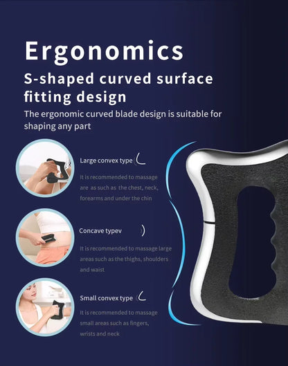 Body Fascia Gun Portable Muscle Relaxer Guasha Release Tool Usb Rechargeable Small Pro Grade Body Sculpting Fascia Knife